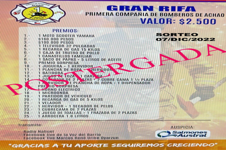 Bomberos de Achao - Abnegación y Trabajo