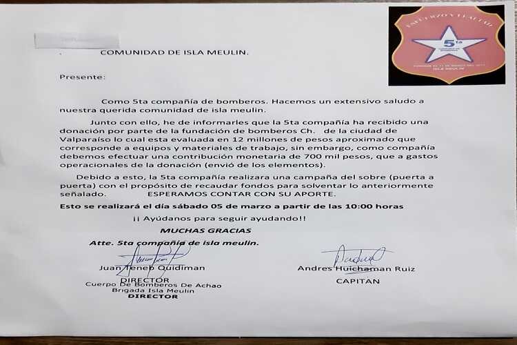 Bomberos de Achao - Abnegación y Trabajo