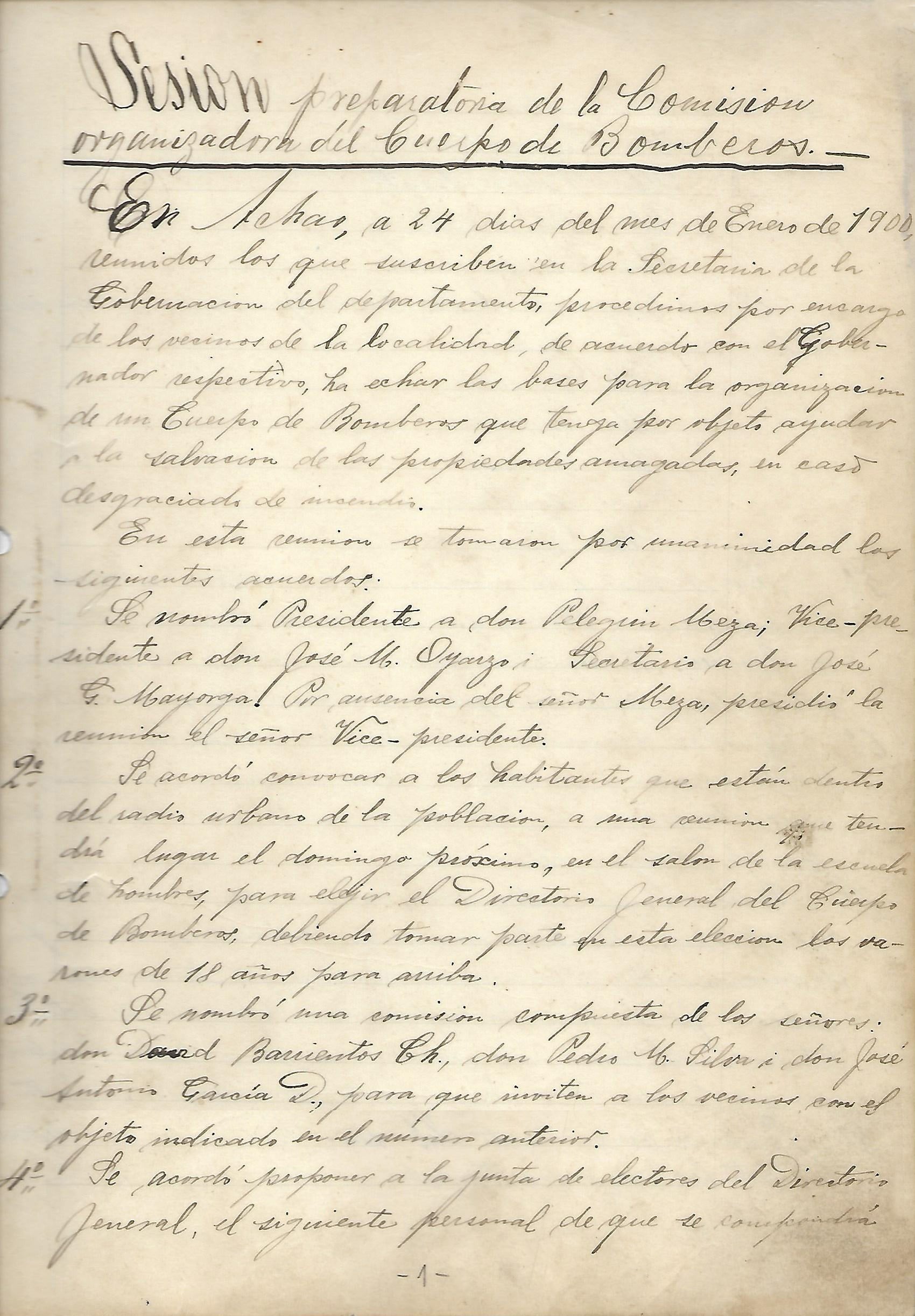 Bomberos de Achao - Abnegación y Trabajo